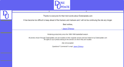 Desktop Screenshot of dukeupdate.com